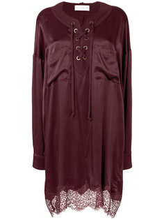 платье-рубашка с кружевной оторочкой Faith Connexion