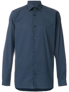рубашка с мелким узором Z Zegna