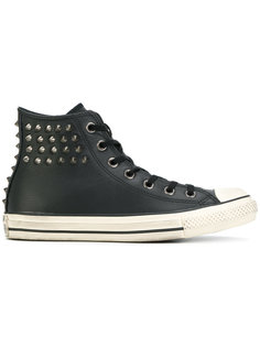 кроссовки с заклепками Converse
