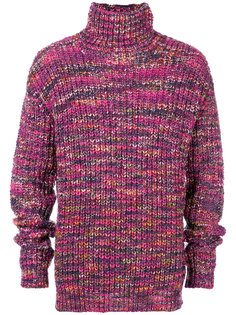 свитер с отворотной горловиной Paura