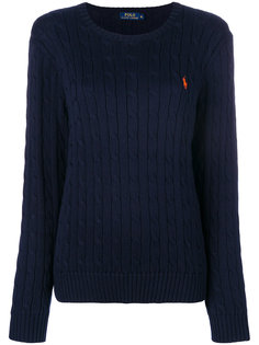 свитер вязки с косичками Polo Ralph Lauren