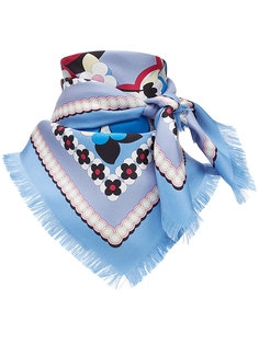 шарф с принтом логотипа Fendi