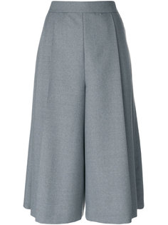 широкие укороченные брюки Thom Browne