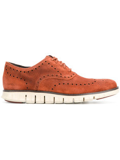 оксфорды с перфорацией на рельефной подошве Cole Haan
