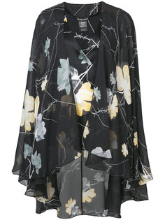 v-neck floral print blouse Thomas Wylde