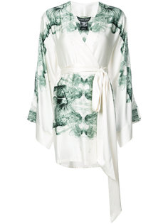 printed wrap dress Thomas Wylde