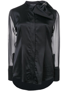 bow embellished shirt Thomas Wylde