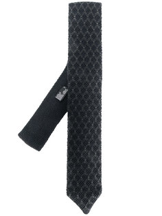 галстук с узором Ermenegildo Zegna