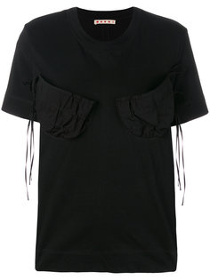 футболка с лентой Marni