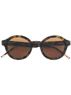 солнцезащитные очки с эффектом черепашьего панциря Thom Browne Eyewear