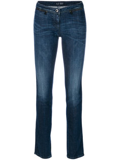 джинсы скинни с выцветшим эффектом Armani Jeans