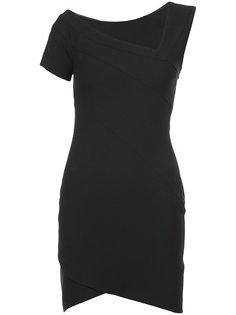 asymmetric sleeve bodycon dress  Cinq A Sept