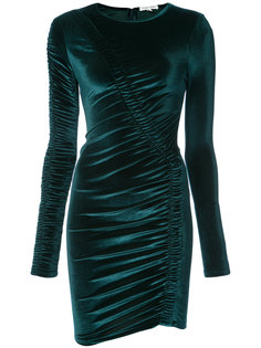 fitted dress with ruched detailing  Ronny Kobo