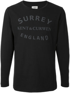 футболка с графическим принтом Kent &amp; Curwen