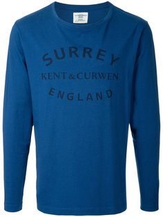 футболка с графическим принтом  Kent &amp; Curwen