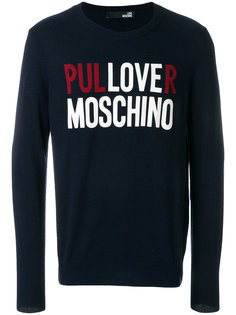 толстовка с графическим принтом Love Moschino