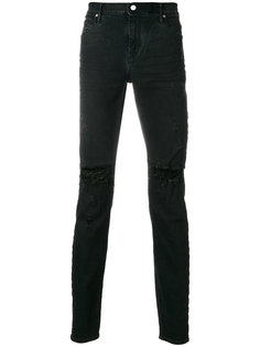 джинсы с рваными деталями Rta