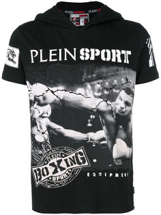 футболка с капюшоном Plein Sport
