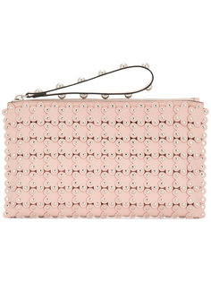 клатч Flower Puzzle Red Valentino