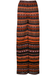 трикотажные широкие брюки M Missoni