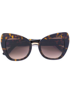 солнцезащитные очки в оправе "кошачий глаз" Dolce &amp; Gabbana Eyewear