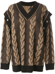 жаккардовый свитер Marc Jacobs