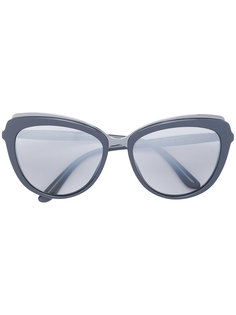 массивные солнцезащитные очки в оправе "кошачий глаз" Dolce &amp; Gabbana Eyewear