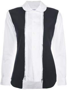 рубашка с контрастными панелями Comme Des Garçons Comme Des Garçons