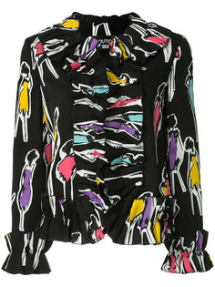 куртка с оборками Boutique Moschino