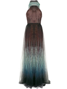 вечернее платье с принтом Elie Saab