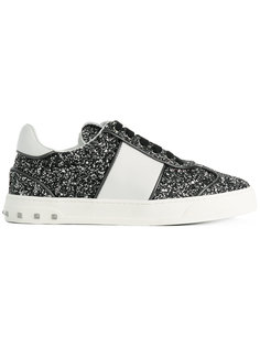 кроссовки White Band Glitter Valentino