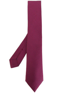 галстук с мелким узором Kiton