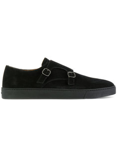 лоферы с лямками на пряжках Santoni