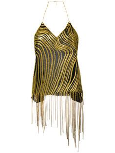 блузка с бахромой Balmain