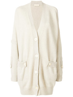 длинный кардиган с V-образным узором Wunderkind