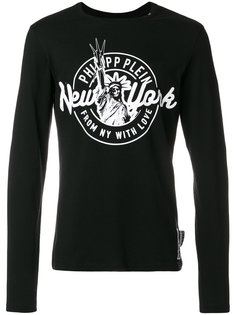 футболка с принтом New York Philipp Plein