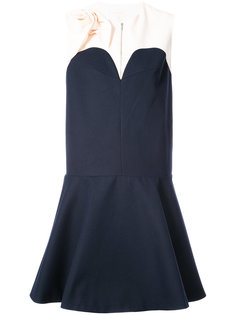 расклешенное платье Delpozo