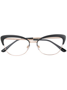очки в оправе "кошачий глаз" Dolce &amp; Gabbana Eyewear