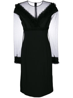 кружевное платье слим  Ermanno Scervino