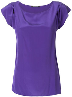 round neck loose fit blouse  Luisa Cerano