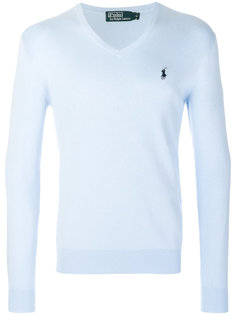 свитер с V-образным вырезом Polo Ralph Lauren