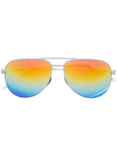 солнцезащитные очки с радужными стеклами Saint Laurent Eyewear