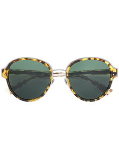солнцезащитные очки с эффектом черепашьего панциря Dior Eyewear