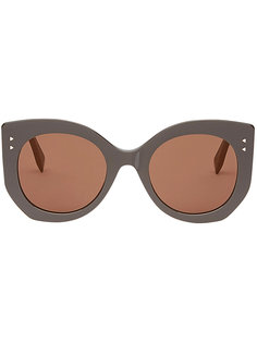 солнцезащитные очки в объемной оправе Fendi Eyewear