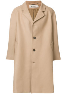 классическое однобортное пальто Misbhv