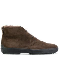 сапоги по щиколотку со шнуровкой Tods Tod`S
