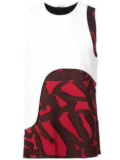 блузка в стиле колор-блок Proenza Schouler