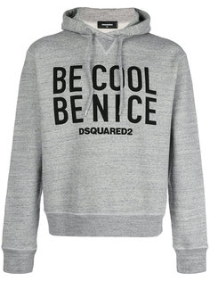 Be Cool Be Nice hoodie Dsquared2