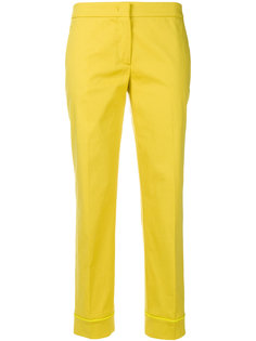 брюки кроя слим Emilio Pucci