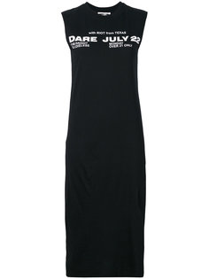 платье без рукавов Poison Youth tour date McQ Alexander McQueen